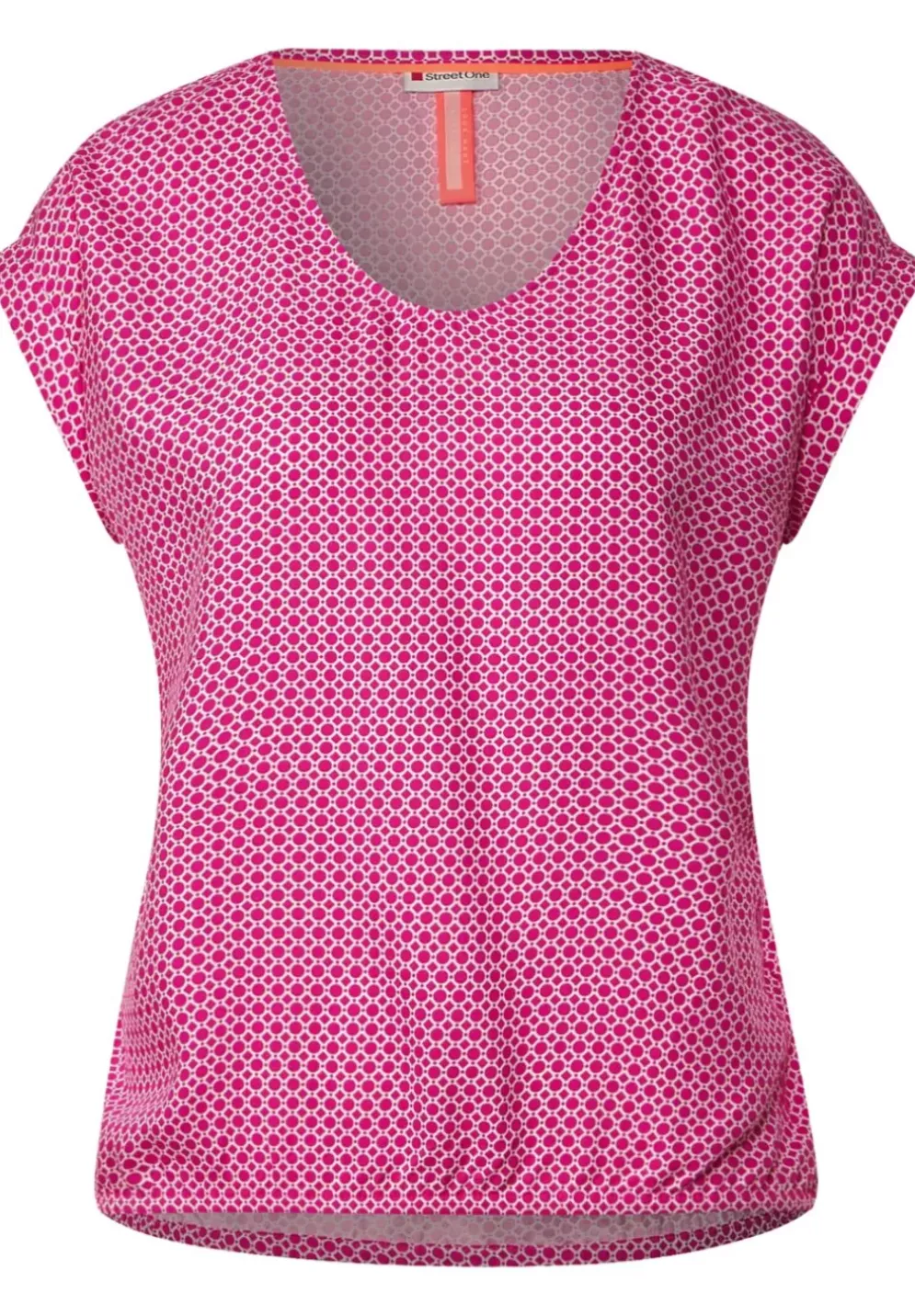 Bluse Mit Minimalmuster