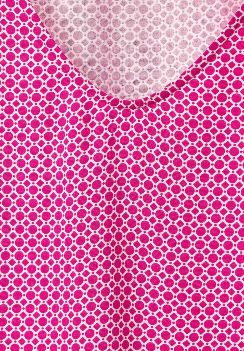 Bluse Mit Minimalmuster