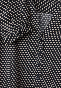 Bluse Mit Minimalmuster