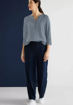 Bluse Mit Minimalmuster