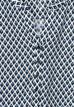 Bluse Mit Minimalmuster