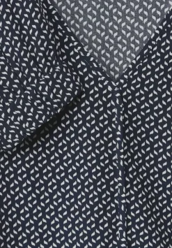 Bluse Mit Minimalmuster