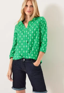 Bluse Mit Minimalprint