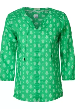Bluse Mit Minimalprint