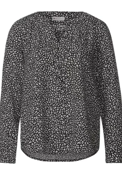 Bluse Mit Minimalprint