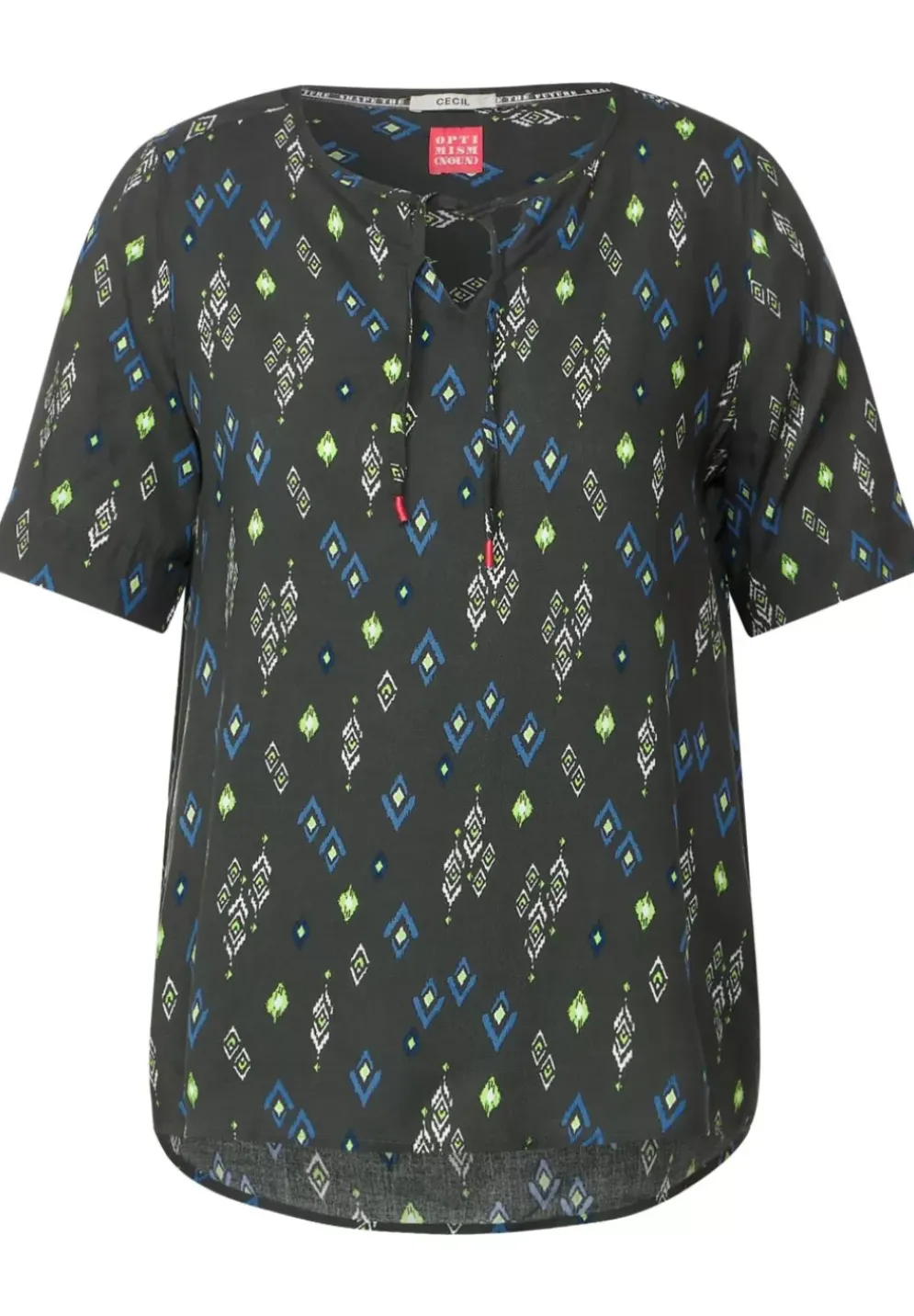 Bluse Mit Minimalprint