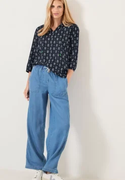 Bluse Mit Minimalprint