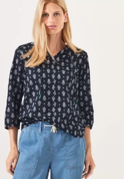 Bluse Mit Minimalprint