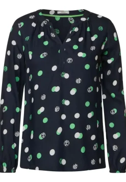 Bluse Mit Minimalprint