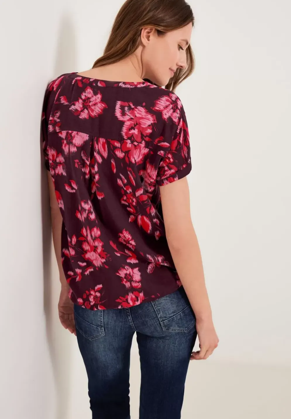 Bluse Mit Print