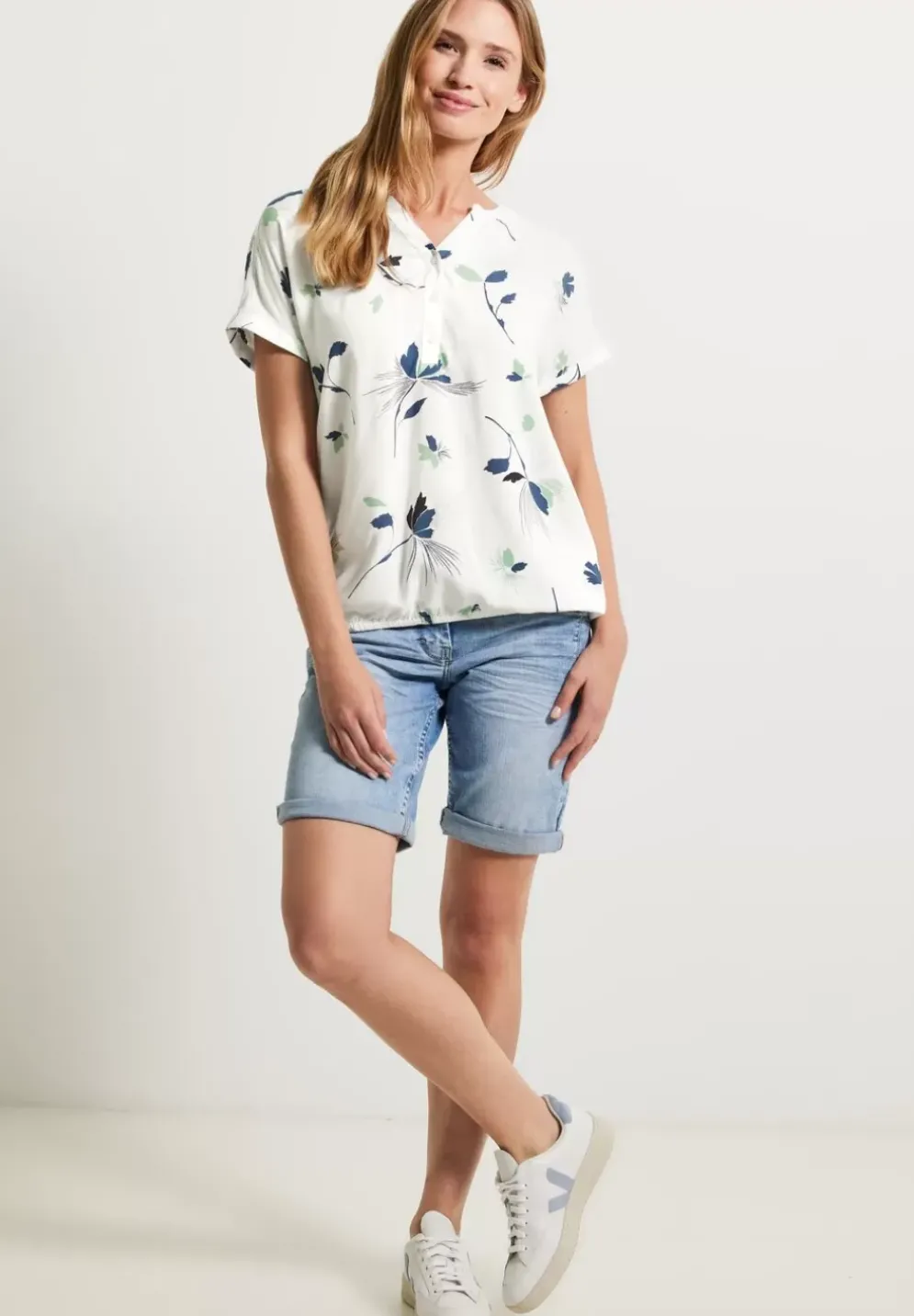 Bluse Mit Print