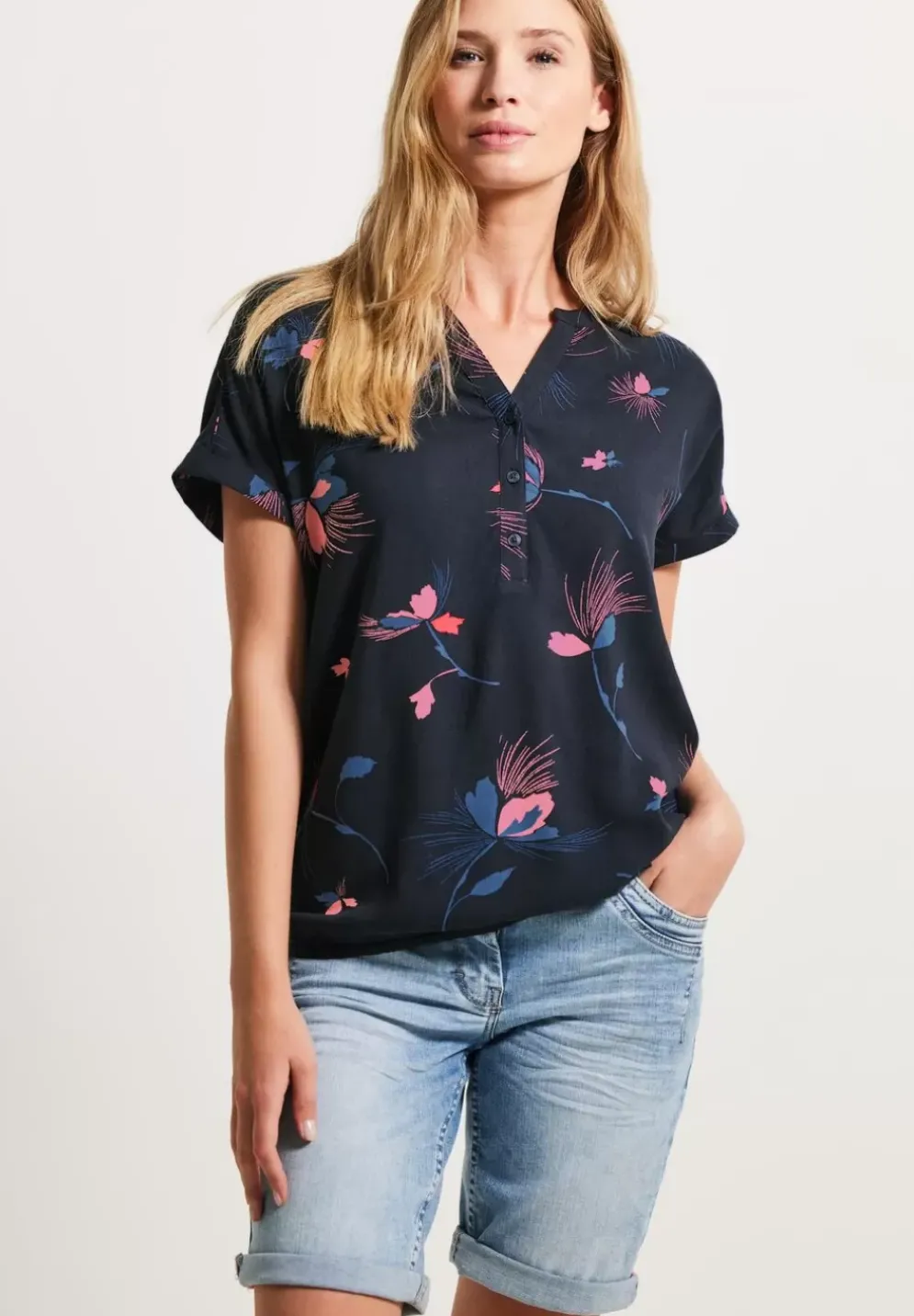 Bluse Mit Print