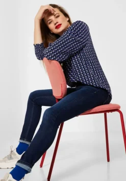 Bluse Mit Print