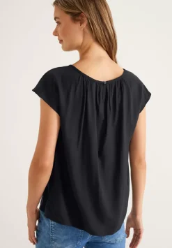 Bluse Mit Raffungen