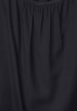 Bluse Mit Raffungen