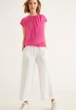 Bluse Mit Raffungen
