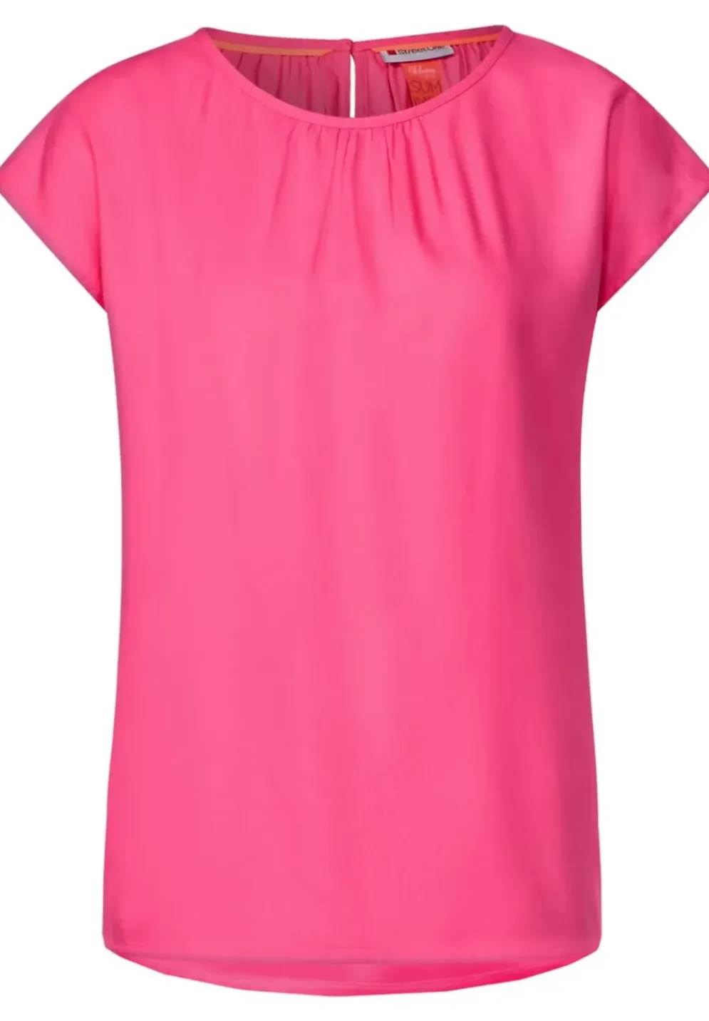 Bluse Mit Raffungen