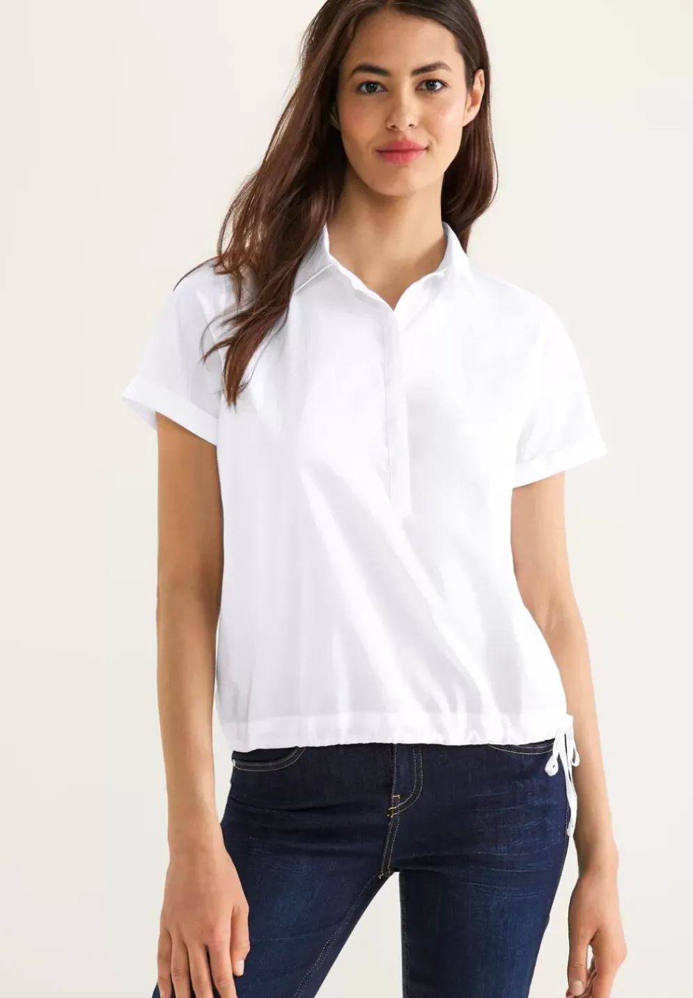 Bluse Mit Schleifendetail