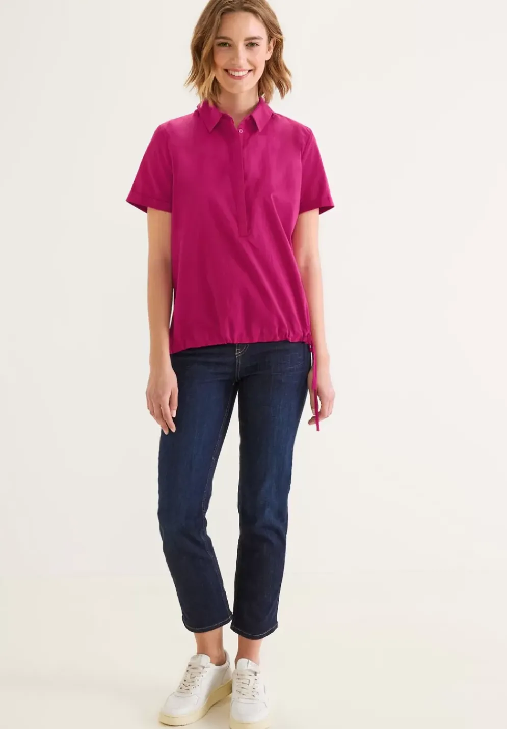 Bluse Mit Schleifendetail