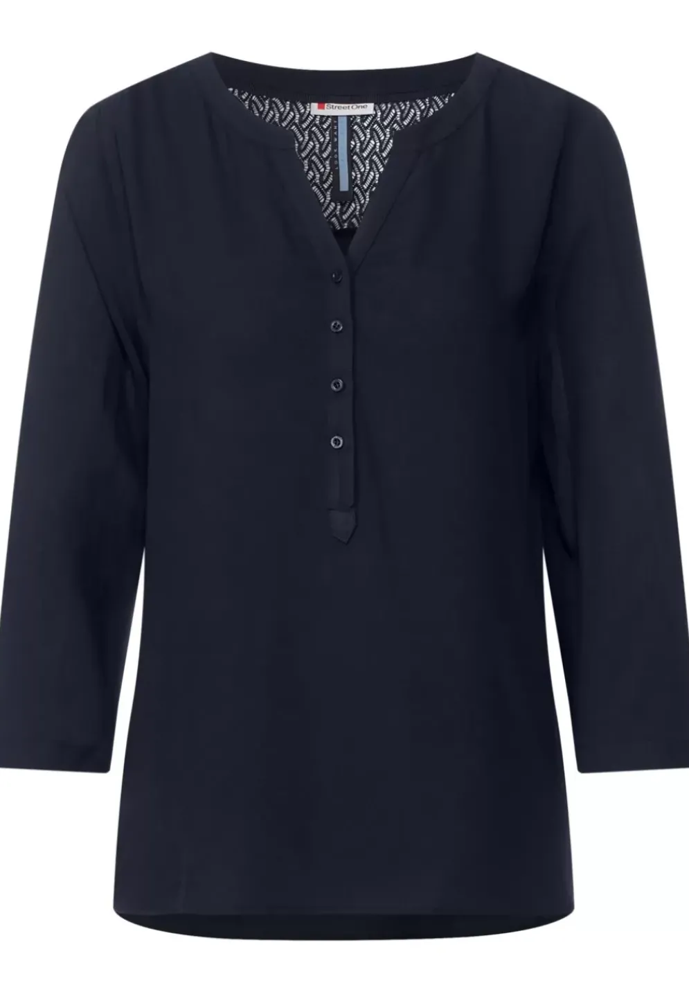 Bluse Mit Spitzendetail
