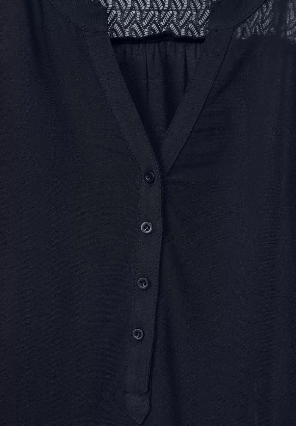 Bluse Mit Spitzendetail