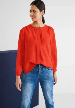 Bluse Mit Stehkragen