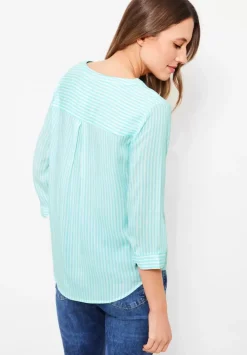Bluse Mit Streifen