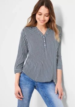 Bluse Mit Streifen