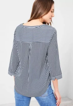 Bluse Mit Streifen