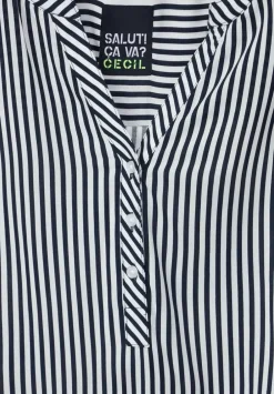 Bluse Mit Streifen