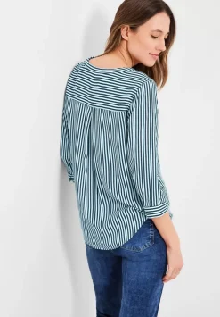 Bluse Mit Streifen