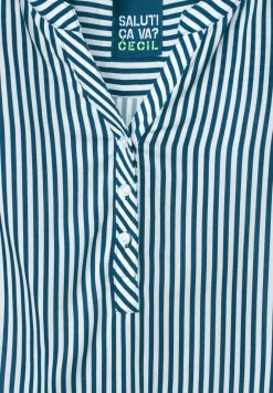 Bluse Mit Streifen