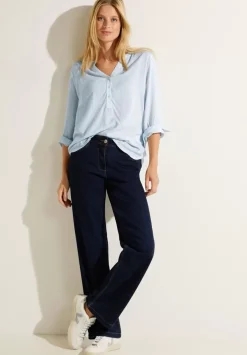 Bluse Mit Streifenmuster