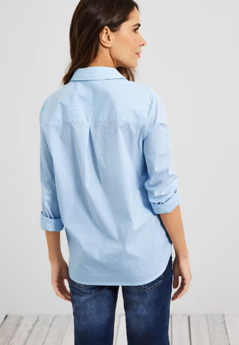 Bluse Mit Streifenmuster