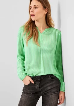 Bluse Mit Streifenmuster