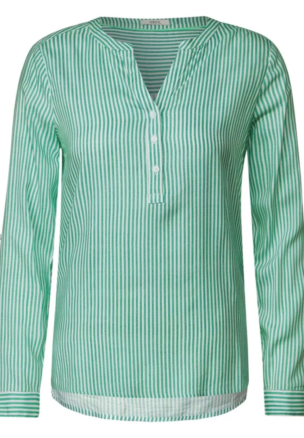 Bluse Mit Streifenmuster