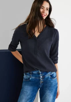 Bluse Mit Struktur