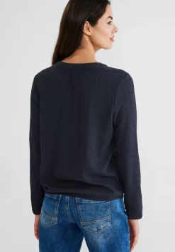 Bluse Mit Struktur