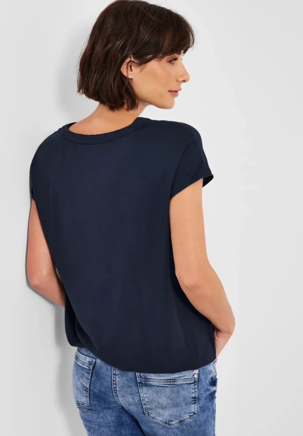 Bluse Mit Tunikabandchen