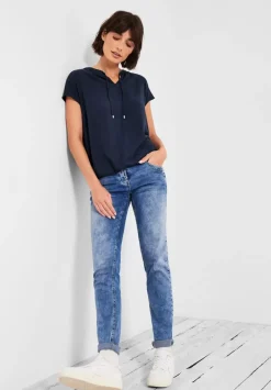 Bluse Mit Tunikabandchen