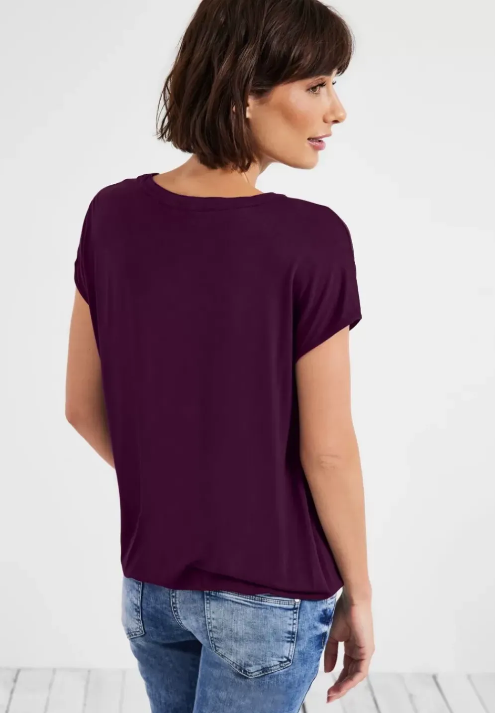 Bluse Mit Tunikabandchen
