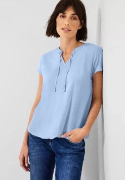 Bluse Mit Tunikabandchen