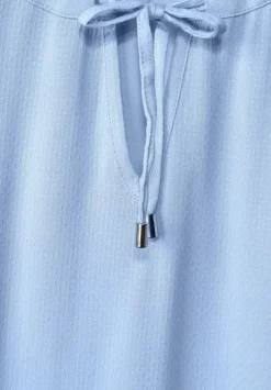 Bluse Mit Tunikabandchen