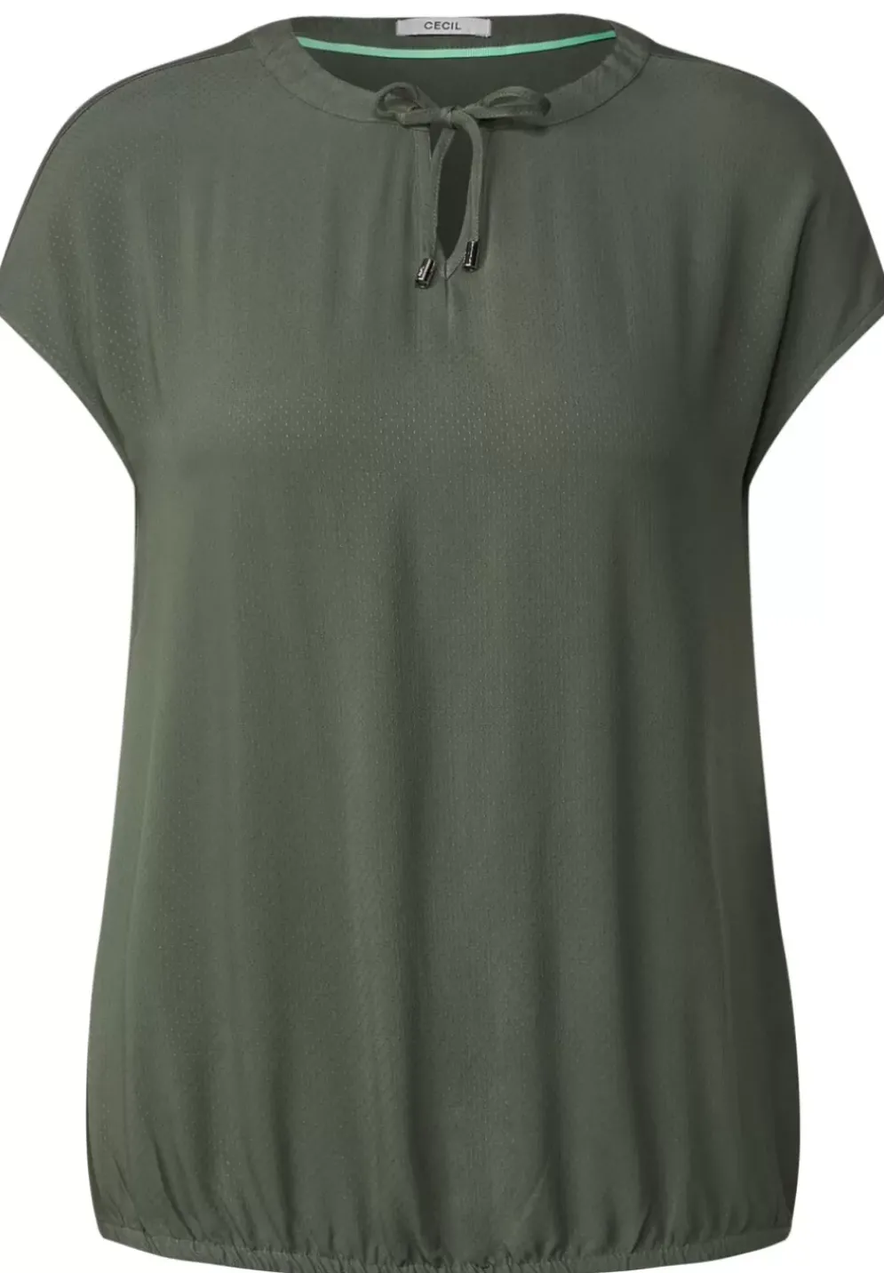 Bluse Mit Tunikabandchen