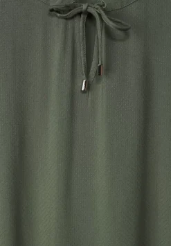 Bluse Mit Tunikabandchen