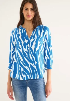 Bluse Mit Zebraprint