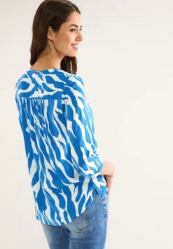 Bluse Mit Zebraprint