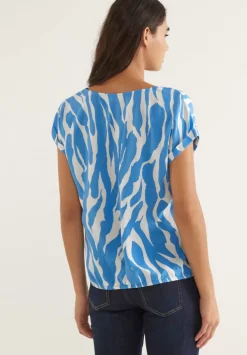 Bluse Mit Zebraprint
