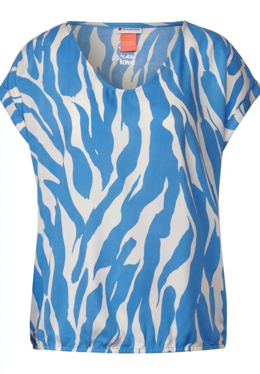 Bluse Mit Zebraprint