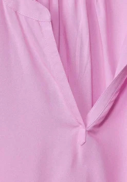 Blusenshirt In Unifarbe